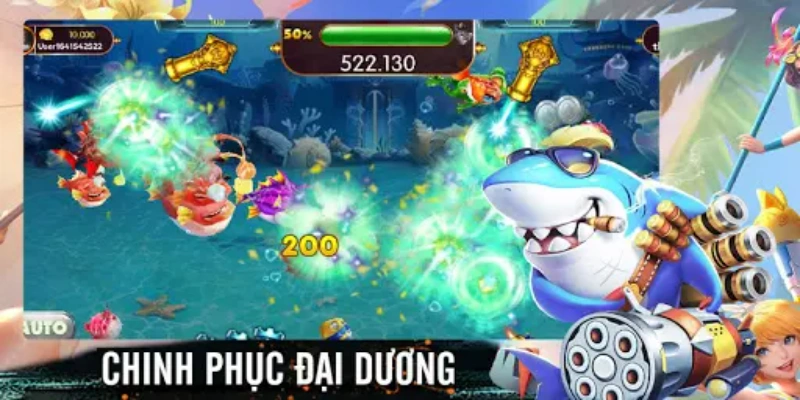 Chơi game bắn cá tài lộc giúp rèn tốc độ bắn siêu đỉnh 